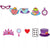 Unique Party Supplies Mad Hat Tea  Photo Props (12 count)