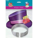 Unique Party Supplies Mad Hat Tea Tiara (4 count)