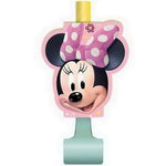 Unique Party Supplies Minnie Mouse Party Noisemaker Blowouts (8 count)