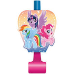 Unique Party Supplies My Little Pony Blowouts (8 count)