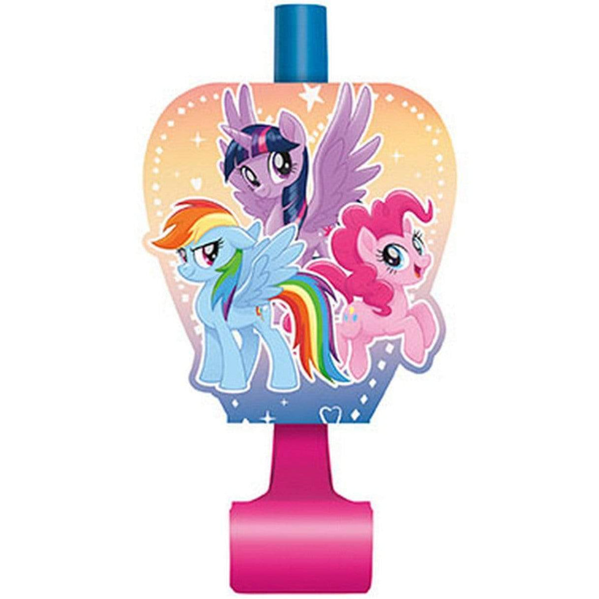 Unique Party Supplies My little Pony Blowouts (8 count)