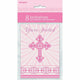 Pink Cross Invitations (8 count)