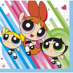 Unique Party Supplies Power Puff Girls Beverage Napkins (16 count)