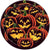 Unique Party Supplies Pumpkin Grin Plates 7″ (8 count)