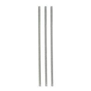 Unique Party Supplies Silver Met Candles (18 count)