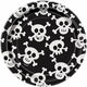 Skulls Plates 7″ (8 count)