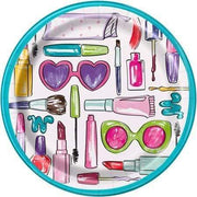 Unique Party Supplies Spa Party Plates 9″ (8 count)
