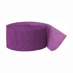 Unique Party Supplies Streamer - Purple