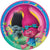 Unique Party Supplies Trolls Round Dinner Plates 9″ (8 count)