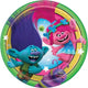 Trolls World Poppy Branch Plates 7″ (8 count)