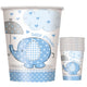 Umbrellaphants Blue Cup 9oz (8 count)