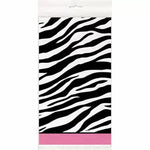 Unique Party Supplies Zebra Passion Table Cover 54″ x 84″