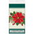 Unique Red & Green Poinsettia Table Cover