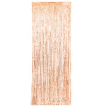 Rose Gold Fringe Door Curtain 3ft×8ft