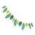 Unique Safari Foil Leaves Banner 84″