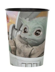 16oz Plastic Cup - Star Wars Baby Yoda (6ct) - Unique