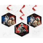 Star Wars Episode VIII Hanging Swirls (3 count)