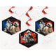 Star Wars Episode VIII Hanging Swirls (3 count)