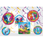 Trolls Hanging Swirl Decorations (12 count)