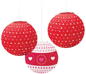 Valentine Paper Lantern by Amscan from Instaballoons