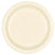 Vanilla Creme Plastic Plates 10″ by Amscan from Instaballoons