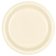 Vanilla Creme Plastic Plates 10″ (20 count)