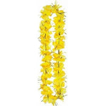 Vibrant Yellow Tinsel Lei - Amscan