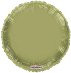 Vintage Round Dark Olive Gellibean 18″ Foil Balloon by Convergram from Instaballoons