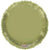 Vintage Round Dark Olive Gellibean 18″ Foil Balloon by Convergram from Instaballoons