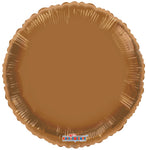 Vintage Round Mocha Gellibean 18″ Foil Balloon by Convergram from Instaballoons