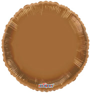 Vintage Round Mocha Gellibean 18″ Foil Balloon by Convergram from Instaballoons