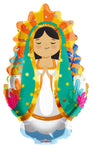 Virgencita 28″ Foil Balloon by Convergram from Instaballoons