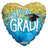 Way To Go Grad Blue 18″ Foil Balloon by Convergram from Instaballoons