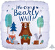 We Can Bearly Wait 18″ Balloon