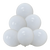 White 12″ Latex Balloons by GloMex from Instaballoons