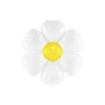 White Daisy 34″ Foil Balloon by Imported from Instaballoons