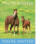 Wild Horses Invitations Foil Balloons by Convergram from Instaballoons