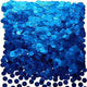 Winner 5/8" Blue Foil Confetti 1oz