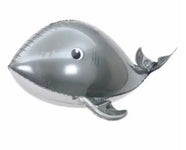 35" Whale - Silver