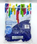 Winntex Latex Dark Blue 12″ Latex Balloons (100 count)