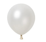 Winntex Latex Metallic White 12″ Latex Balloons (100 count)