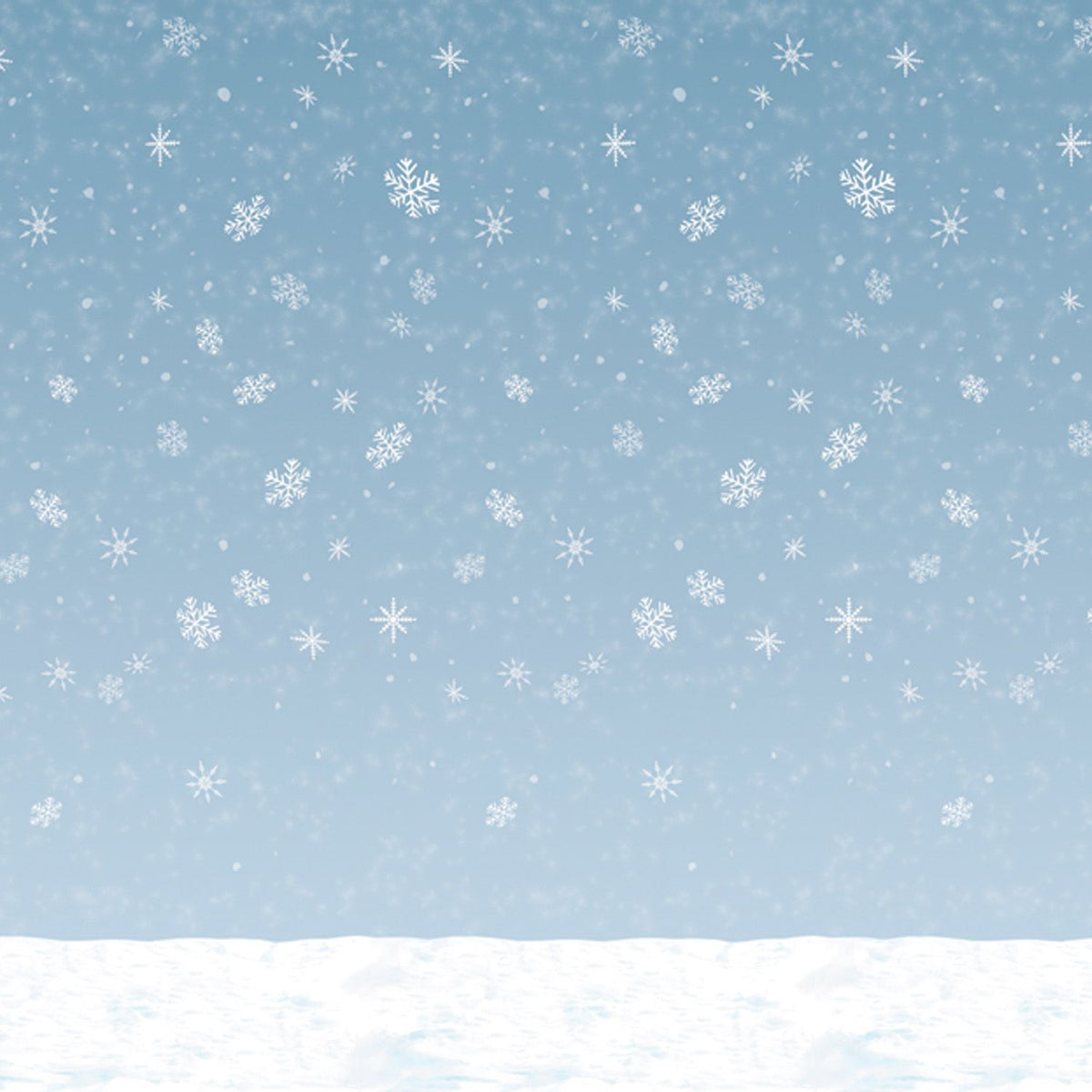 Winter Sky Backdrop by Beistle from Instaballoons