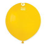 Yellow 19″ Latex Balloons by Gemar from Instaballoons