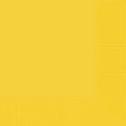 Yellow Sunshine Beverage Napkins by Amscan from Instaballoons