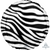 Zebra Animal Print 18″ Foil Balloon by Anagram from Instaballoons